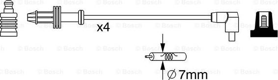 BOSCH 0 986 357 240 - Set kablova za paljenje www.molydon.hr