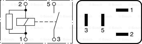 BOSCH 0 986 332 052 - Relej, glavna struja www.molydon.hr