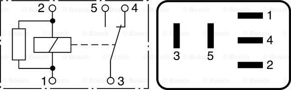 BOSCH 0 986 332 060 - Relej, glavna struja www.molydon.hr
