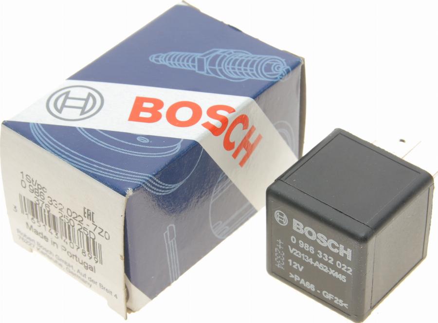 BOSCH 0 986 332 022 - Relej, glavna struja www.molydon.hr