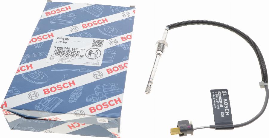 BOSCH 0 986 259 140 - Senzor, temperatura Ispušnih plinova www.molydon.hr