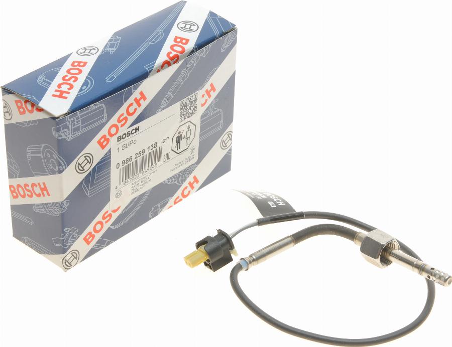 BOSCH 0 986 259 138 - Senzor, temperatura Ispušnih plinova www.molydon.hr