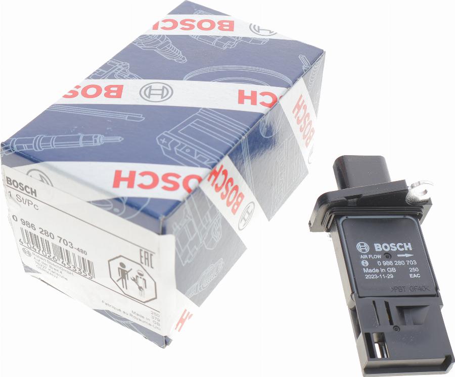 BOSCH 0 986 280 703 - Mjerač zapremine zraka www.molydon.hr