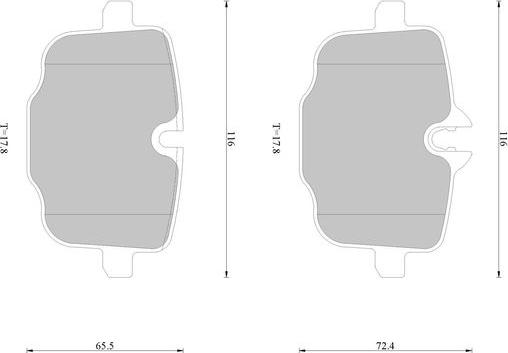 BOSCH 0 986 AB9 414 - Komplet Pločica, disk-kočnica www.molydon.hr