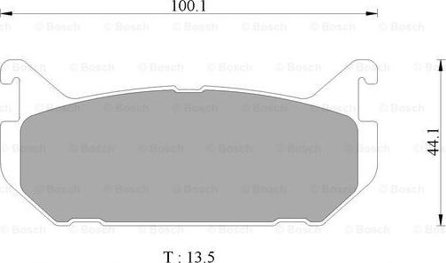 BOSCH 0 986 AB9 060 - Komplet Pločica, disk-kočnica www.molydon.hr