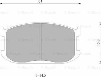 BOSCH 0 986 AB9 001 - Komplet Pločica, disk-kočnica www.molydon.hr