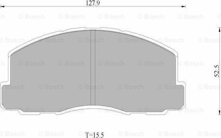 BOSCH 0 986 AB9 003 - Komplet Pločica, disk-kočnica www.molydon.hr