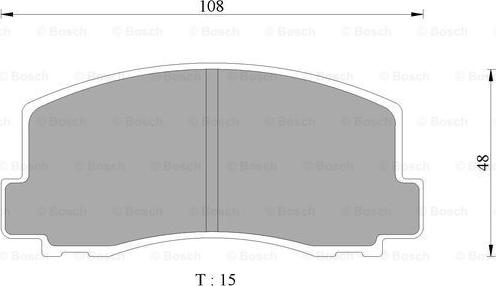 BOSCH 0 986 AB9 017 - Komplet Pločica, disk-kočnica www.molydon.hr