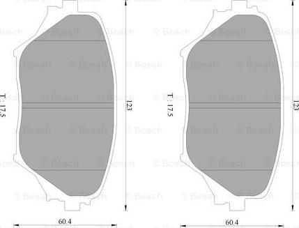 BOSCH 0 986 AB9 089 - Komplet Pločica, disk-kočnica www.molydon.hr