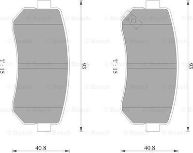 BOSCH 0 986 AB9 149 - Komplet Pločica, disk-kočnica www.molydon.hr