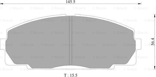 BOSCH 0 986 AB9 142 - Komplet Pločica, disk-kočnica www.molydon.hr