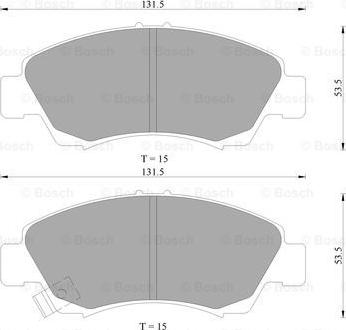 BOSCH 0 986 AB9 113 - Komplet Pločica, disk-kočnica www.molydon.hr