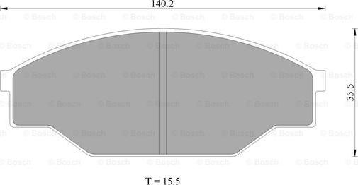 BOSCH 0 986 AB9 184 - Komplet Pločica, disk-kočnica www.molydon.hr