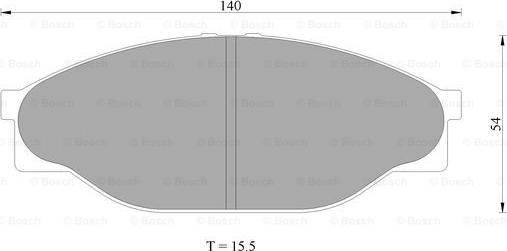 BOSCH 0 986 AB9 181 - Komplet Pločica, disk-kočnica www.molydon.hr