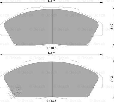 BOSCH 0 986 AB9 120 - Komplet Pločica, disk-kočnica www.molydon.hr