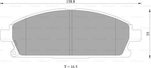 BOSCH 0 986 AB9 179 - Komplet Pločica, disk-kočnica www.molydon.hr