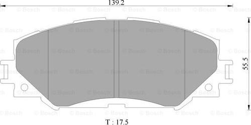 BOSCH 0 986 AB9 361 - Komplet Pločica, disk-kočnica www.molydon.hr