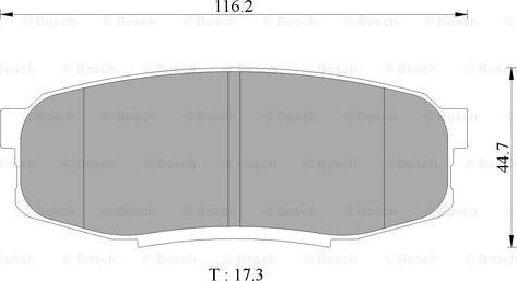 BOSCH 0 986 AB9 302 - Komplet Pločica, disk-kočnica www.molydon.hr