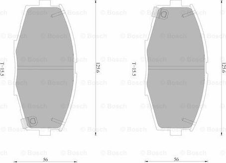 BOSCH 0 986 AB9 321 - Komplet Pločica, disk-kočnica www.molydon.hr