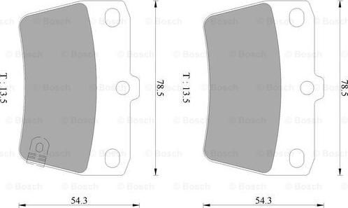 BOSCH 0 986 AB9 293 - Komplet Pločica, disk-kočnica www.molydon.hr