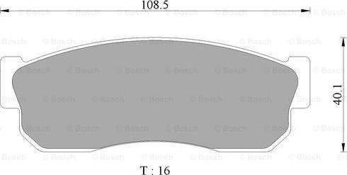 BOSCH 0 986 AB9 241 - Komplet Pločica, disk-kočnica www.molydon.hr