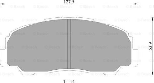 BOSCH 0 986 AB9 255 - Komplet Pločica, disk-kočnica www.molydon.hr