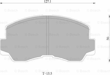 BOSCH 0 986 AB9 229 - Komplet Pločica, disk-kočnica www.molydon.hr