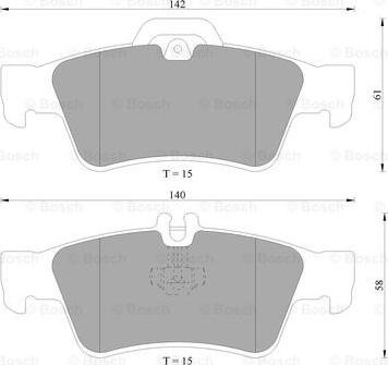 BOSCH 0 986 AB4 980 - Komplet Pločica, disk-kočnica www.molydon.hr