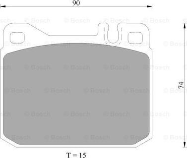 BOSCH 0 986 AB4 988 - Komplet Pločica, disk-kočnica www.molydon.hr