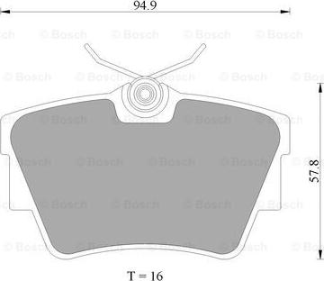 BOSCH 0 986 AB4 468 - Komplet Pločica, disk-kočnica www.molydon.hr