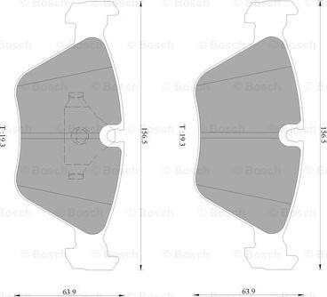 BOSCH 0 986 AB4 429 - Komplet Pločica, disk-kočnica www.molydon.hr