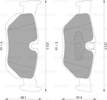 BOSCH 0 986 AB4 586 - Komplet Pločica, disk-kočnica www.molydon.hr