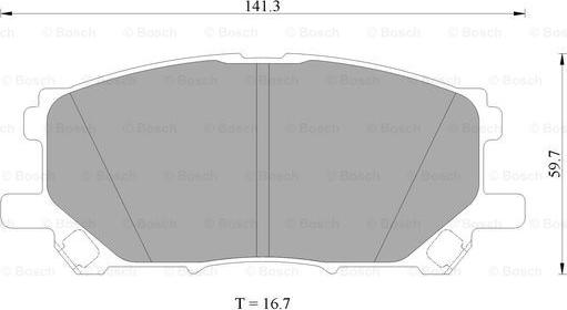 BOSCH 0 986 AB4 574 - Komplet Pločica, disk-kočnica www.molydon.hr