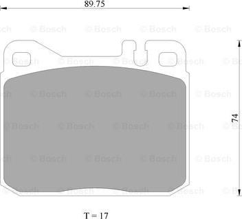 BOSCH 0 986 AB4 687 - Komplet Pločica, disk-kočnica www.molydon.hr