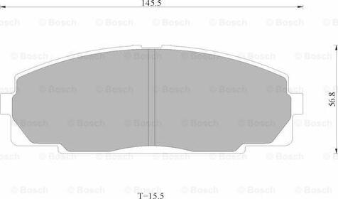 BOSCH 0 986 AB4 399 - Komplet Pločica, disk-kočnica www.molydon.hr