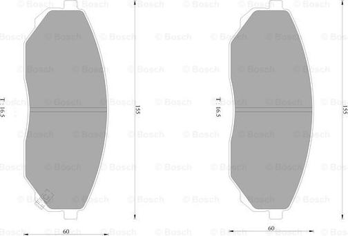 BOSCH 0 986 AB1 441 - Komplet Pločica, disk-kočnica www.molydon.hr