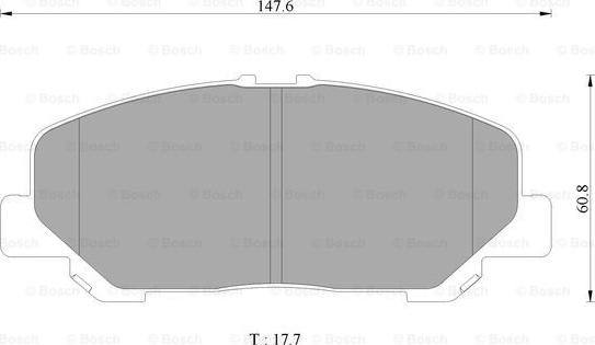 BOSCH 0 986 AB1 479 - Komplet Pločica, disk-kočnica www.molydon.hr