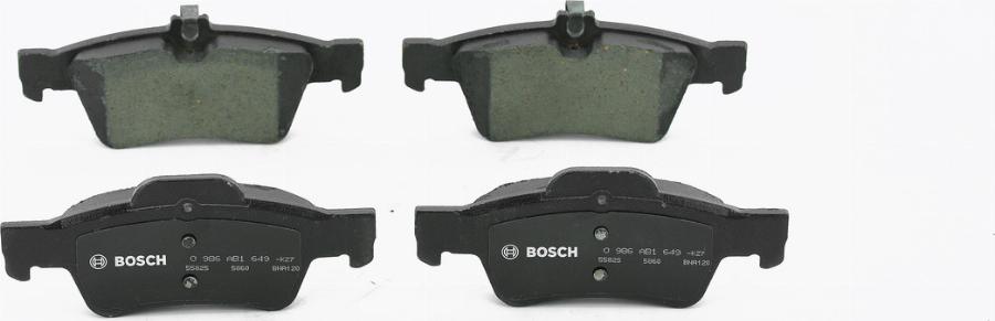 BOSCH 0986AB1649 - Komplet Pločica, disk-kočnica www.molydon.hr