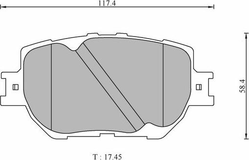 BOSCH 0 986 AB1 327 - Komplet Pločica, disk-kočnica www.molydon.hr