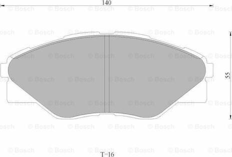 BOSCH 0 986 AB1 796 - Komplet Pločica, disk-kočnica www.molydon.hr