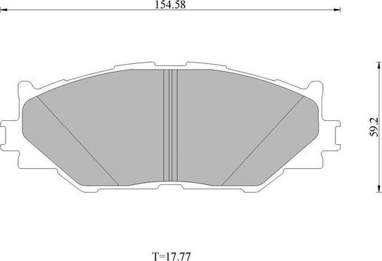 BOSCH 0 986 AB1 734 - Komplet Pločica, disk-kočnica www.molydon.hr