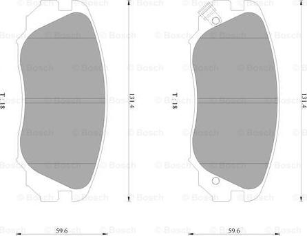 BOSCH 0 986 AB3 116 - Komplet Pločica, disk-kočnica www.molydon.hr