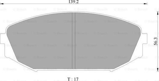 BOSCH 0 986 AB2 499 - Komplet Pločica, disk-kočnica www.molydon.hr