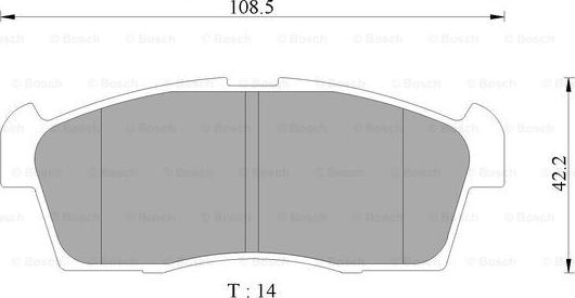 BOSCH 0 986 AB2 490 - Komplet Pločica, disk-kočnica www.molydon.hr