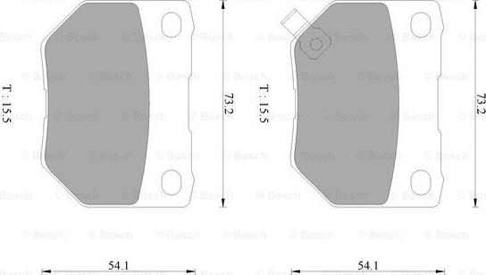 BOSCH 0 986 AB2 498 - Komplet Pločica, disk-kočnica www.molydon.hr