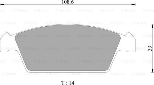 BOSCH 0 986 AB2 446 - Komplet Pločica, disk-kočnica www.molydon.hr