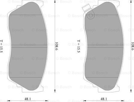 BOSCH 0 986 AB2 457 - Komplet Pločica, disk-kočnica www.molydon.hr