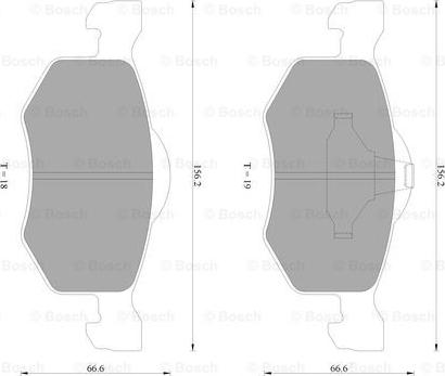 BOSCH 0 986 AB2 401 - Komplet Pločica, disk-kočnica www.molydon.hr