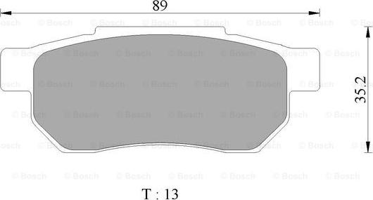 BOSCH 0 986 AB2 489 - Komplet Pločica, disk-kočnica www.molydon.hr