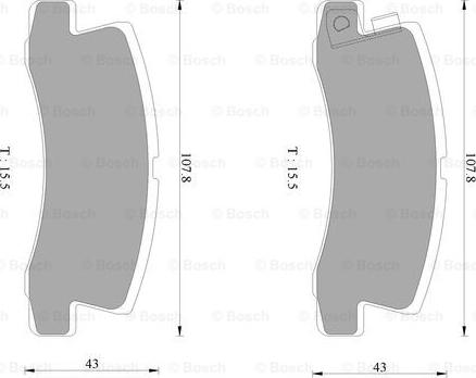 BOSCH 0 986 AB2 486 - Komplet Pločica, disk-kočnica www.molydon.hr